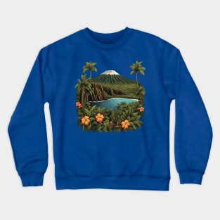 Hawaiian Paradise Crewneck Sweatshirt